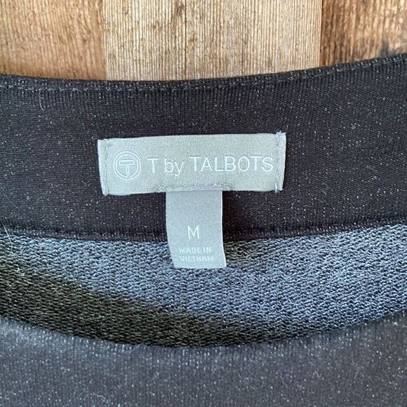 TALBOTS DRAWSTRING WAIST SLEEVELESS MIDI DRESS IN BLACK - Picture 5 of 9